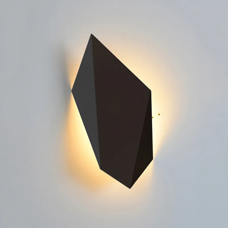 Nordic Modern LED Wall Lights Bedside Wall Lamp Wall Sconce Black Bedroom Ac85-265V For Living Room